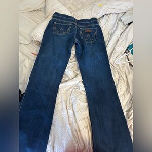 Wrangler Dark Blue Women's Boyfriend Jeans